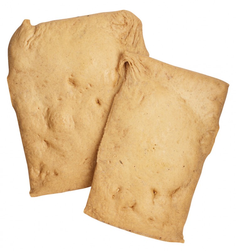 Focaccia all`Olio Extra Vergine, biscoitos salgados com azeite virgem extra, Viani - 200g - Pedaco Focaccia all`Olio Extra Vergine, biscoitos salgados com azeite virgem extra, Viani - 200g - Pedaco