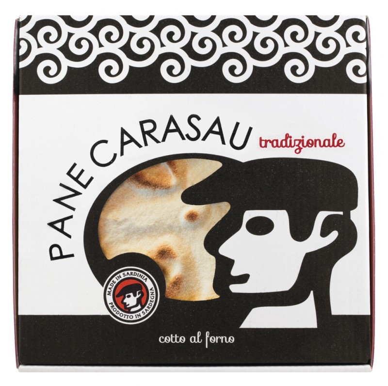 Pane Carasau, sardiskt brod, Su Guttiau - 250 g - packa