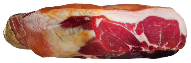 Parma ham DOP o. Bone, 16 - 18 Mon., Prosciutto di Parma DOP, Collezione shelves, Ruliano - about 7 kg - piece