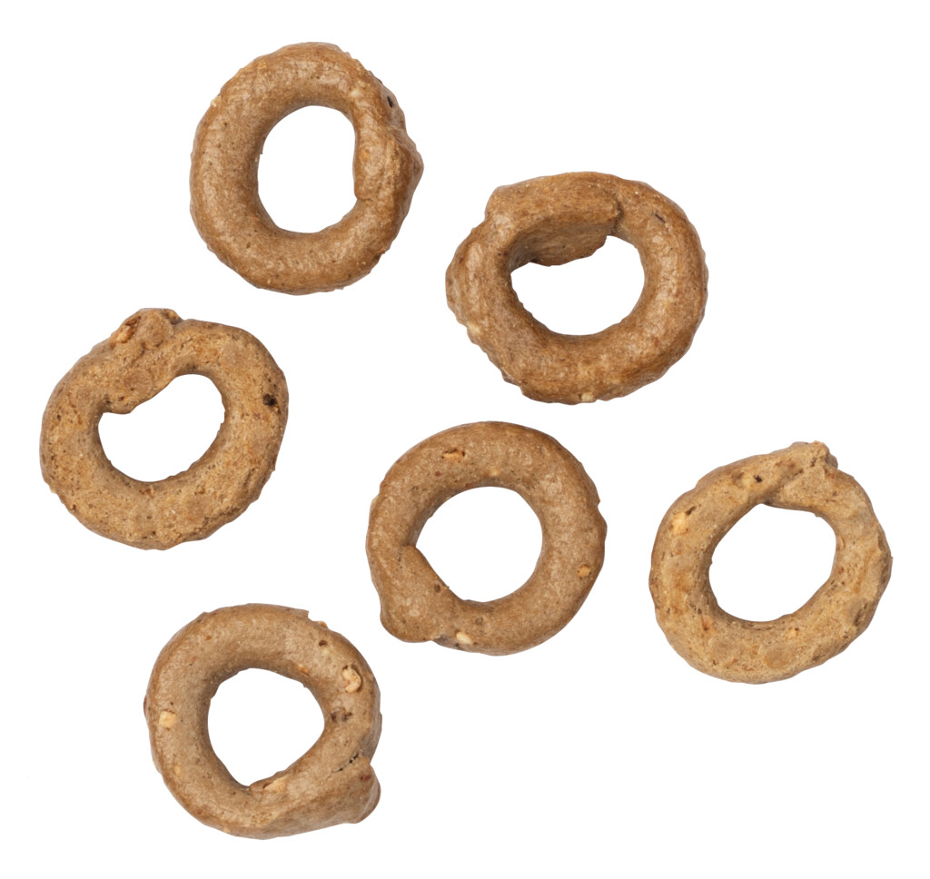 Multi-grain Taralli - velsmagende kiks med ekstra jomfru olivenolie, Terre dei Trulli - 250 g - taske