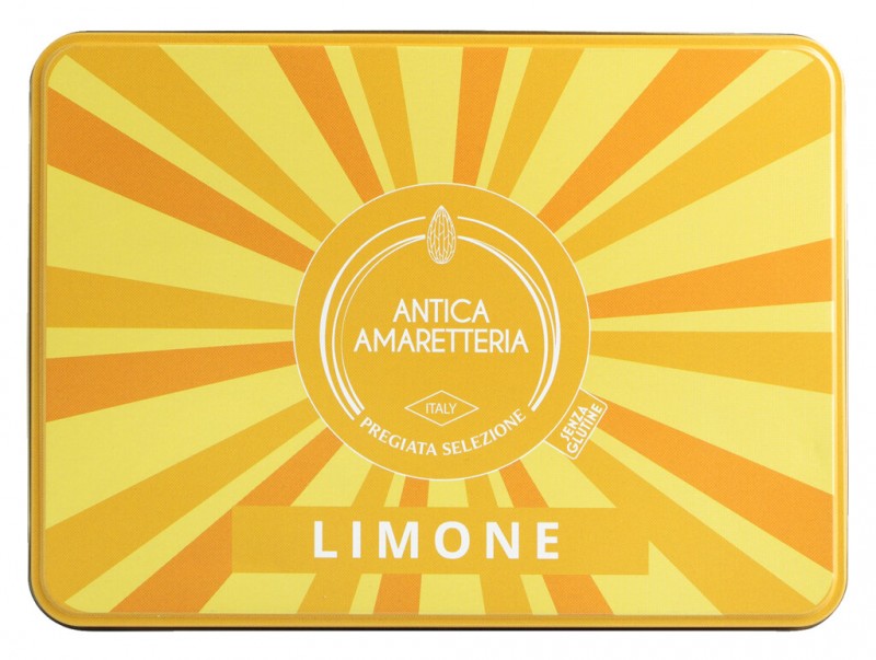 Amaretti lima, macarrones de almendras con limon, Antica Amaretteria - 150g - poder Amaretti lima, macarrones de almendras con limon, Antica Amaretteria - 150g - poder