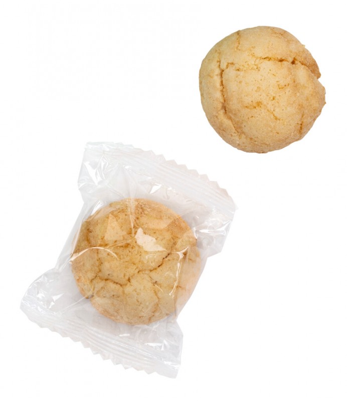 Amaretti classici, macaroons de amendoa macios, Amaretti Virginia - 180g - pacote Amaretti classici, macaroons de amendoa macios, Amaretti Virginia - 180g - pacote