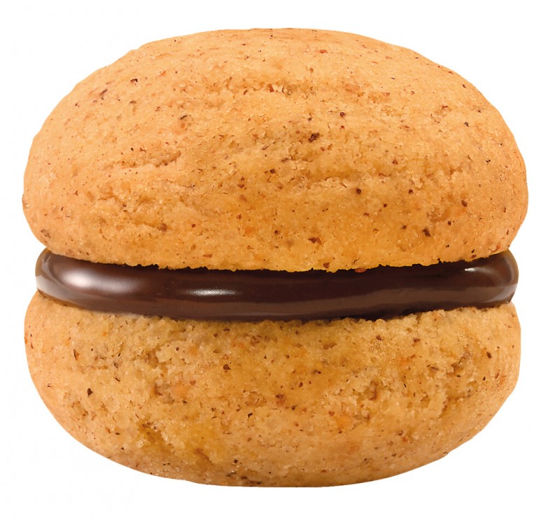 Baci di Dama alla nocciola, organico, biscoito duplo de avela com recheio de chocolate, organico, Officina Nobili Bonta - 180g - pacote Baci di Dama alla nocciola, organico, biscoito duplo de avela com recheio de chocolate, organico, Officina Nobili Bonta - 180g - pacote