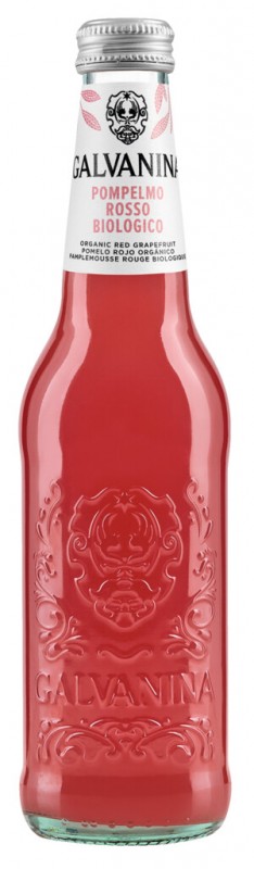 Pompelmo Rosso, organski, limunada crveni grejp, organski, Galvanina - 0,355 l - Boca