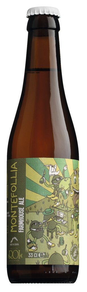 Farmhouse Ale Montefollia, Aromatyczne - owocowe piwo, Olio Roi - 0,33 l - Butelka