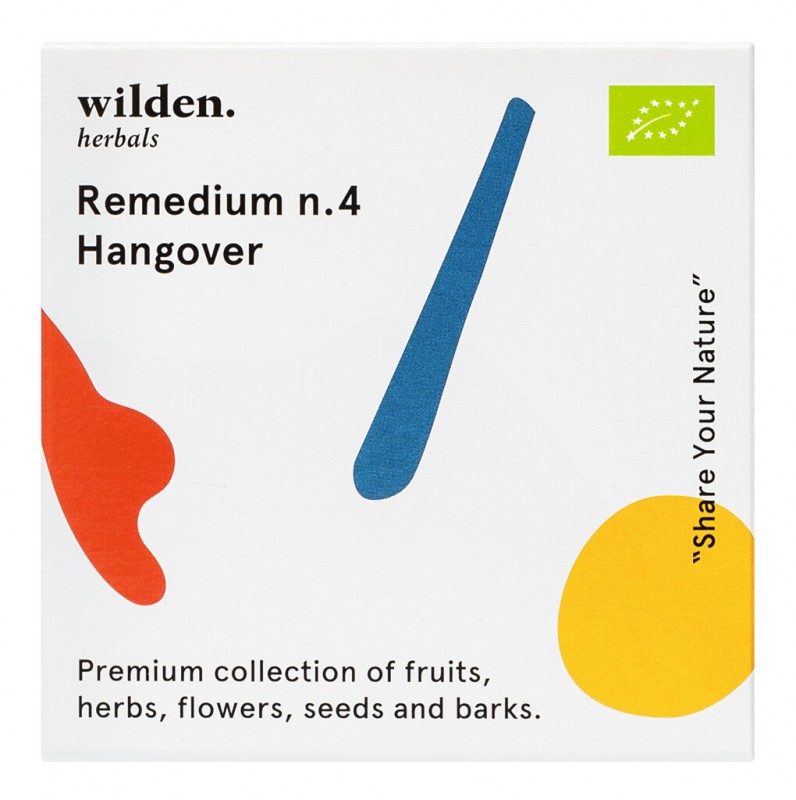 Remedium n.4 Hangover Pack, oekologisk, teblanding Hangover Pack, pose, oekologisk, Wilden urter - 10 x 2g - pakke Remedium n.4 Hangover Pack, oekologisk, teblanding Hangover Pack, pose, oekologisk, Wilden urter - 10 x 2g - pakke
