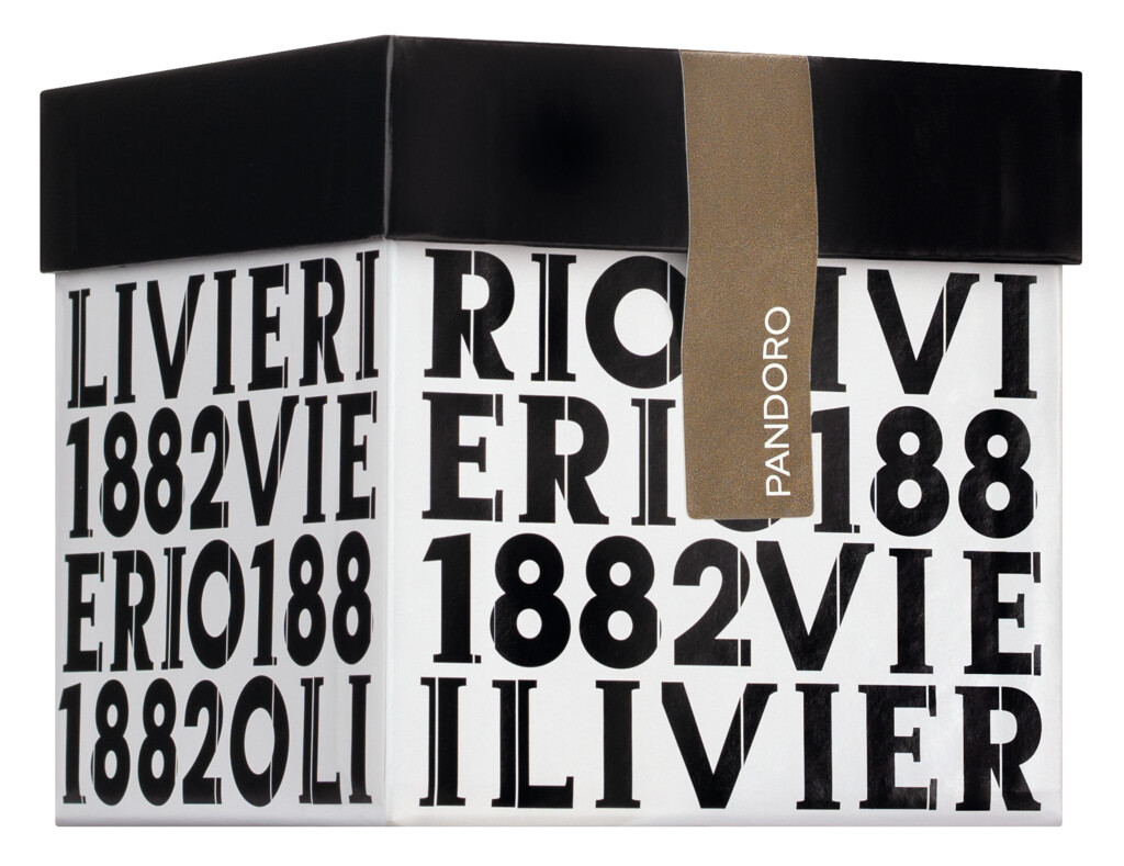 Pandoro classico mini, Hefekuchen mit kandierter Zitronenschalen - Paste, Olivieri 1882 - 80 g - Stück Pandoro classico mini, Hefekuchen mit kandierter Zitronenschalen - Paste, Olivieri 1882 - 80 g - Stück