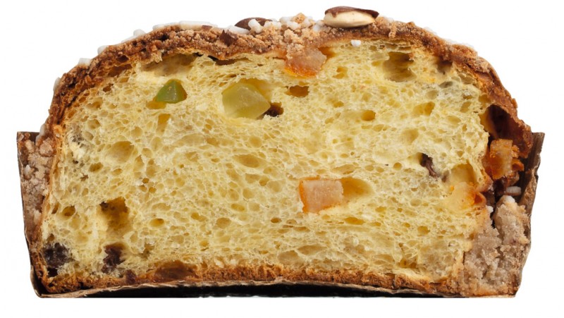 Panettone, gluten-free, Gluten-free yeast cake with candied fruits and raisins, Galup - 400 g - Piece Panettone, gluten-free, Gluten-free yeast cake with candied fruits and raisins, Galup - 400 g - Piece