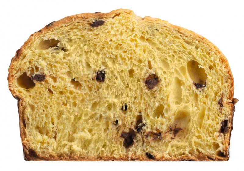 Panettone tre cioccolati, yeast cake with dark chocolate, Olivieri 1882 - 1,000 g - Piece Panettone tre cioccolati, yeast cake with dark chocolate, Olivieri 1882 - 1,000 g - Piece