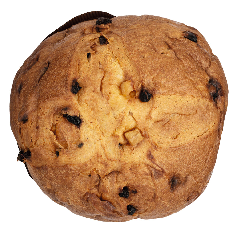 Panettone classico, Hefekuchen mit Rosinen und kandierter Orange, Olivieri 1882 - 1.000 g - Stück