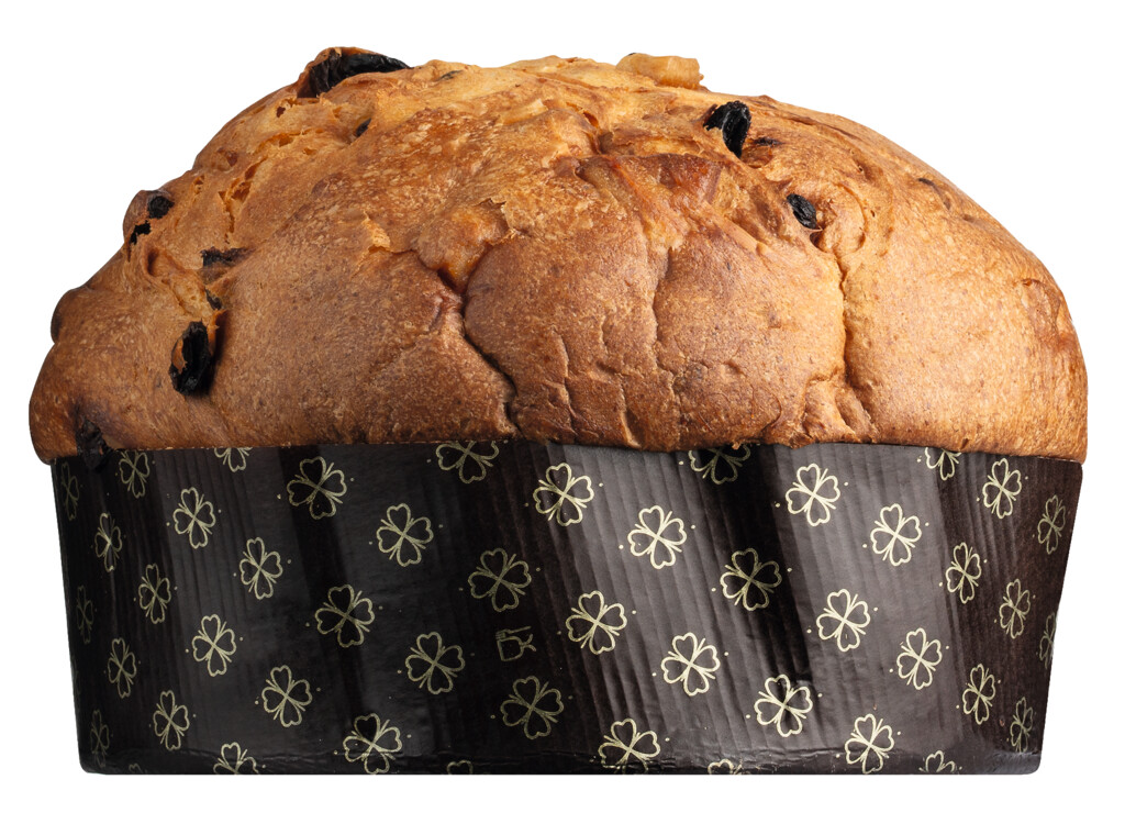 Panettone clasico, bizcocho de levadura con pasas y naranja confitada, Olivieri 1882 - 1.000 gramos - Pedazo Panettone clasico, bizcocho de levadura con pasas y naranja confitada, Olivieri 1882 - 1.000 gramos - Pedazo
