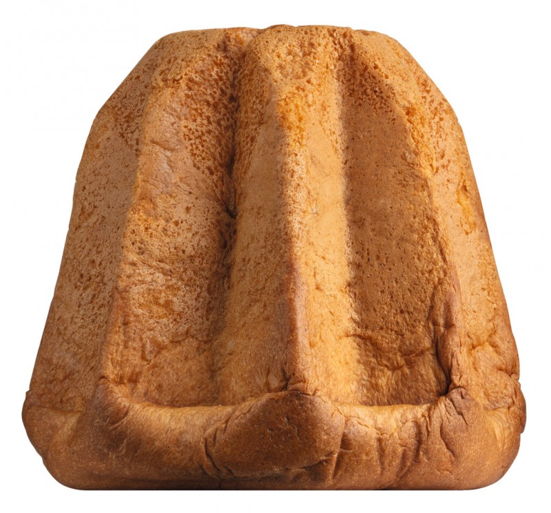 Pandoro tradizionale, pastel de levadura con pasta de piel de limon confitada, Olivieri 1882 - 750g - Pedazo Pandoro tradizionale, pastel de levadura con pasta de piel de limon confitada, Olivieri 1882 - 750g - Pedazo