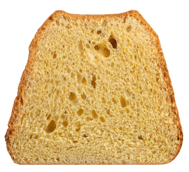 Pandoro tradizionale, pastel de levadura con pasta de piel de limon confitada, Olivieri 1882 - 750g - Pedazo Pandoro tradizionale, pastel de levadura con pasta de piel de limon confitada, Olivieri 1882 - 750g - Pedazo