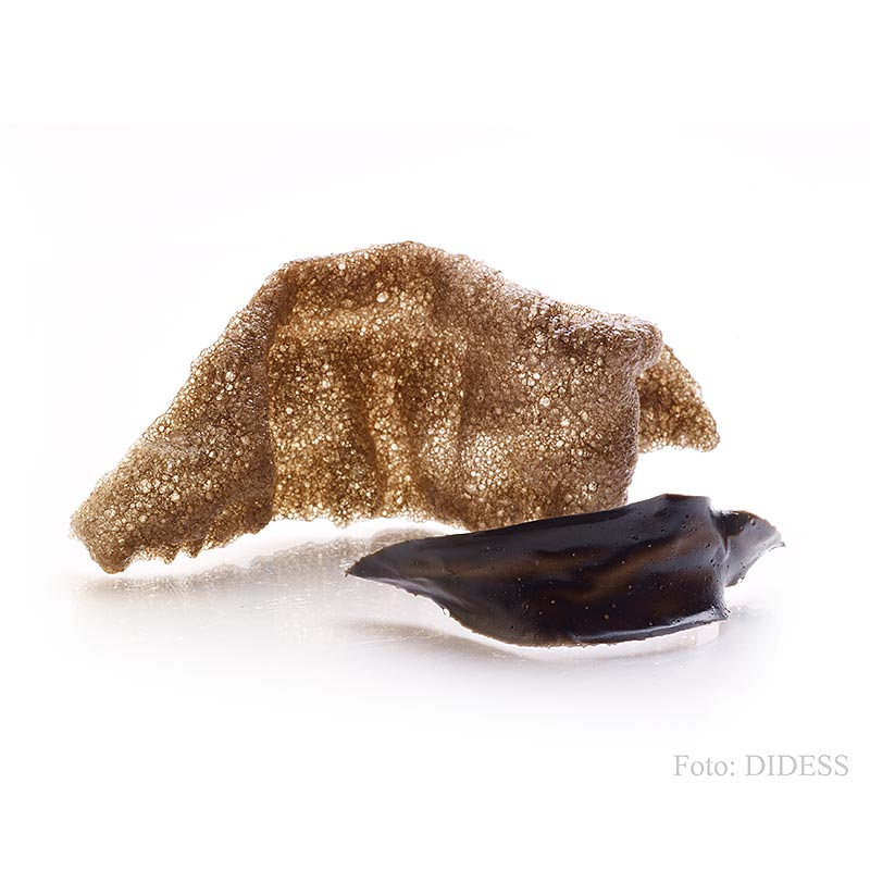 Kroepoek avec sépia, non cuit, noir - 105 g, 48 p - Coquille Pe Kroepoek avec sépia, non cuit, noir - 105 g, 48 p - Coquille Pe