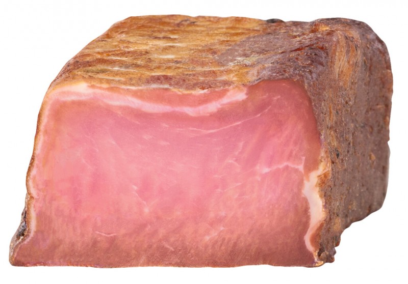 Magert bacon fran halmgris, magert bacon fran halmgris, rokt, Genuss Gruber - ca 350 g - kg Magert bacon fran halmgris, magert bacon fran halmgris, rokt, Genuss Gruber - ca 350 g - kg
