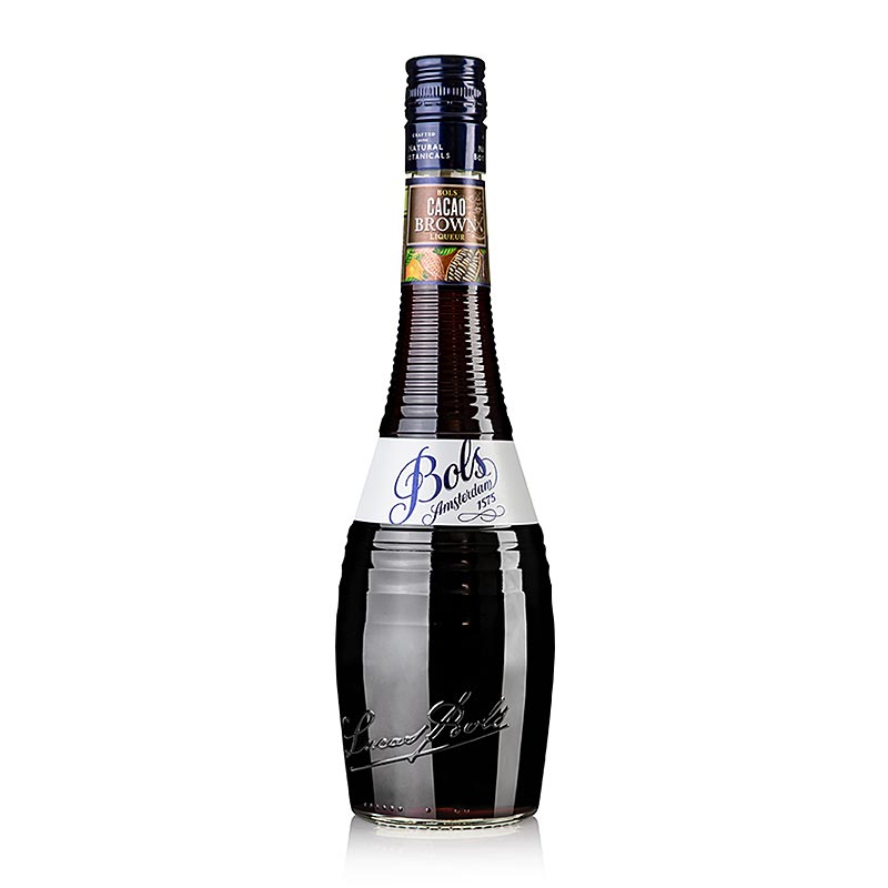 Creme de Cacao, cokoladovy liker, tmavy, 24% obj., Bols - 700 ml - Flasa Creme de Cacao, cokoladovy liker, tmavy, 24% obj., Bols - 700 ml - Flasa