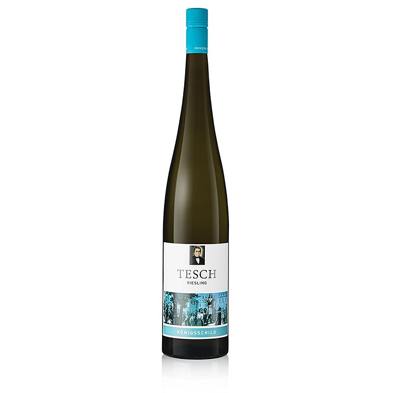 2015 Konigsschild, Ryzlink rynsky, suchy, 12,5 % obj., Tesch (modra kapsle) - 1,5 l - Lahev 2015 Konigsschild, Ryzlink rynsky, suchy, 12,5 % obj., Tesch (modra kapsle) - 1,5 l - Lahev