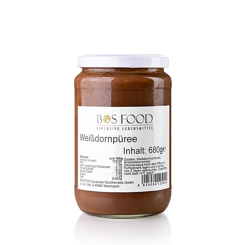 Galagonyapure/darabka, finomra leszurve - 680g - Uveg