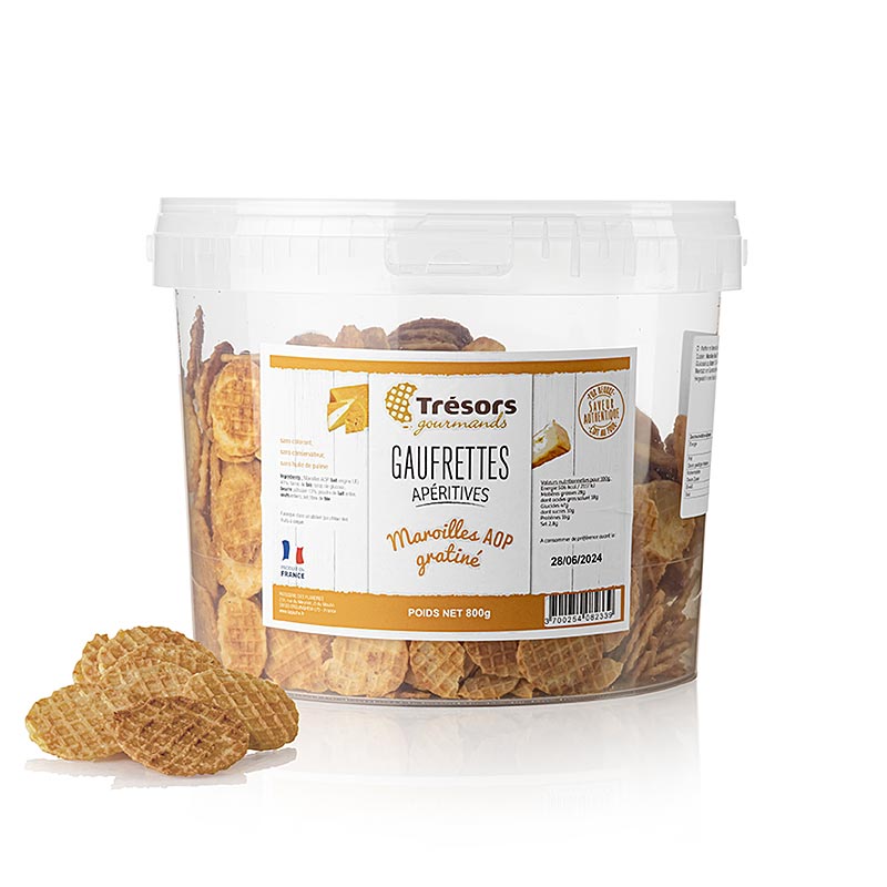 Barsnack Tresors - ranskalainen Minivohveleita Maroilles-juustolla - 800g - Pe ampari