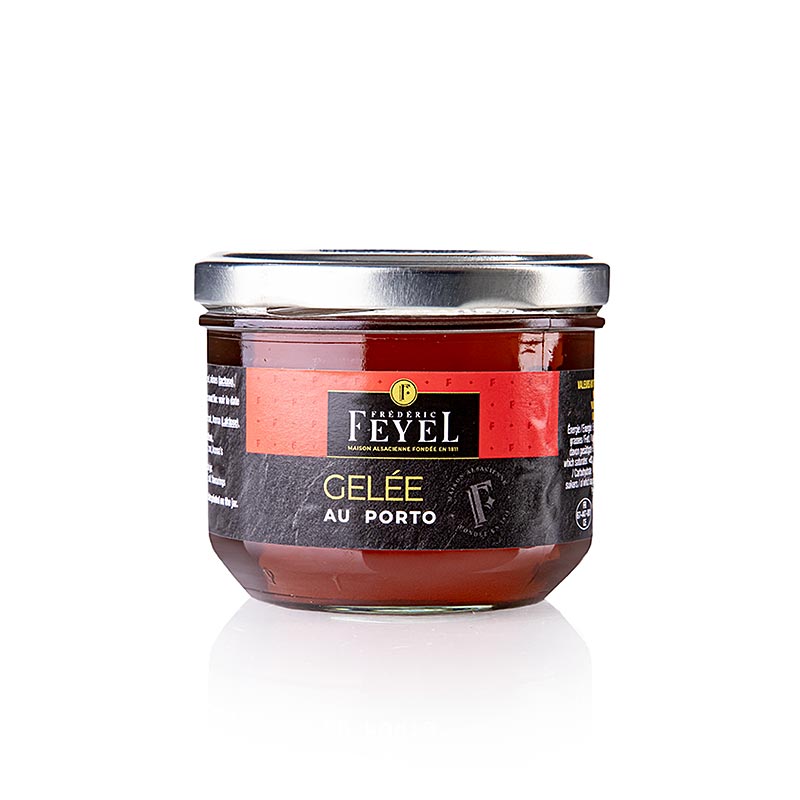 Jeli au Porto - Port wain aspic, Feyel - 200g - kaca Jeli au Porto - Port wain aspic, Feyel - 200g - kaca