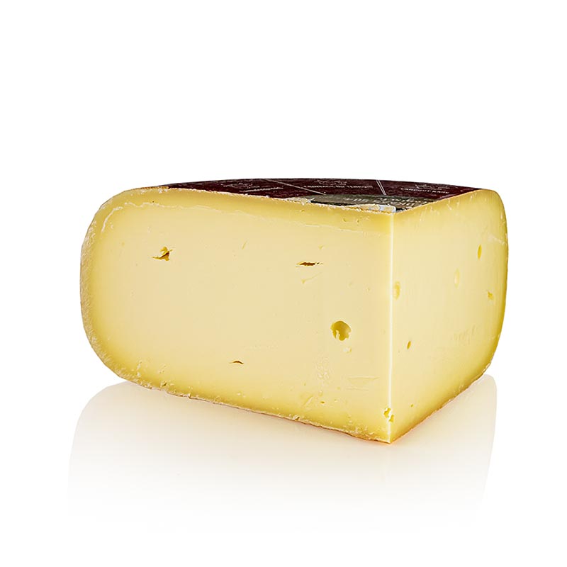 Mooi Geleden (fromage mi-dur), fromage a pate mi-dure, quart de meule, BIO - environ 3 kg - sac Mooi Geleden (fromage mi-dur), fromage a pate mi-dure, quart de meule, BIO - environ 3 kg - sac