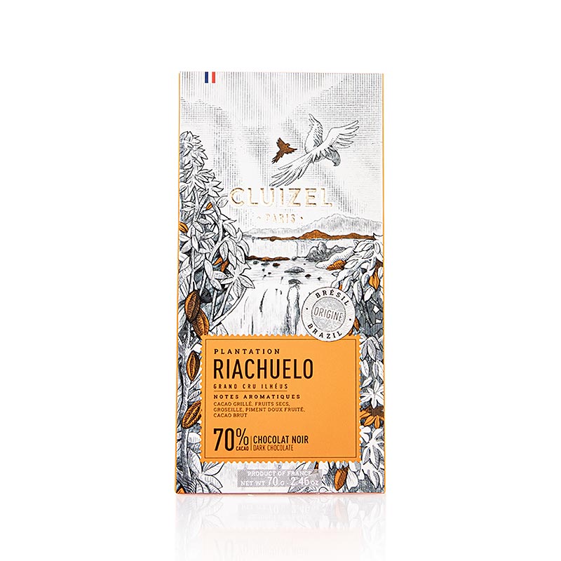 Plantation sukkuladhi Riachuelo 70% bitur, Michel Cluizel (12159) - 70g - kassa Plantation sukkuladhi Riachuelo 70% bitur, Michel Cluizel (12159) - 70g - kassa