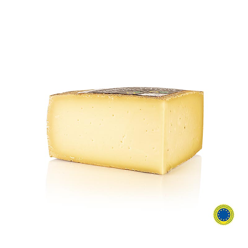 Geifertshofener Classico, halfharde kaas, kwartbrood, BIO - ca. 900 g - film Geifertshofener Classico, halfharde kaas, kwartbrood, BIO - ca. 900 g - film