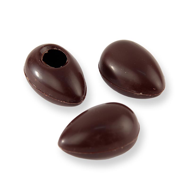 Pralinagg ihalig kropp, mork choklad, liten, 40x26mm, Laderach (pask) - 343 stycken - Kartong Pralinagg ihalig kropp, mork choklad, liten, 40x26mm, Laderach (pask) - 343 stycken - Kartong
