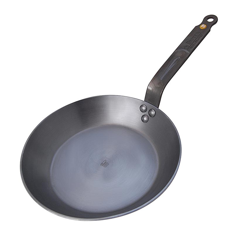 deBUYER Mineral B element iron pan Lyonnaise, Ø 36cm, 5.1cm high - 1 pc - carton