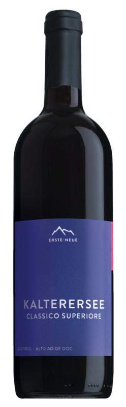 South Tyrolean Kalterersee Classico Superiore DOC, wain merah, Erste + Neue - 0.75 l - Botol