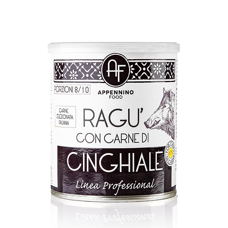 Ragu i derrit te eger, Appennino (Chinghiale) - 800 g - mund