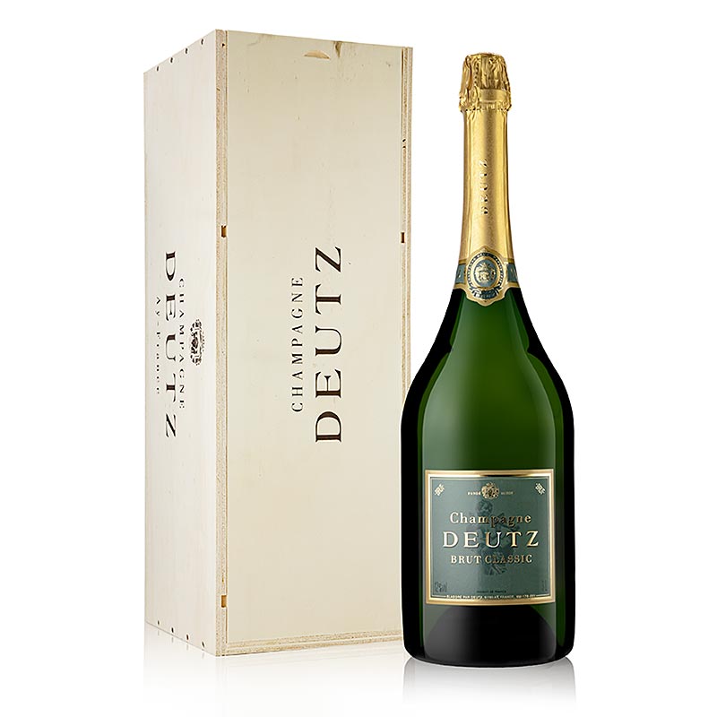 Sampanya Deutz, Brut Klasik, %12 hacim, GP, Jeroboam - 3 lt - Sise Sampanya Deutz, Brut Klasik, %12 hacim, GP, Jeroboam - 3 lt - Sise