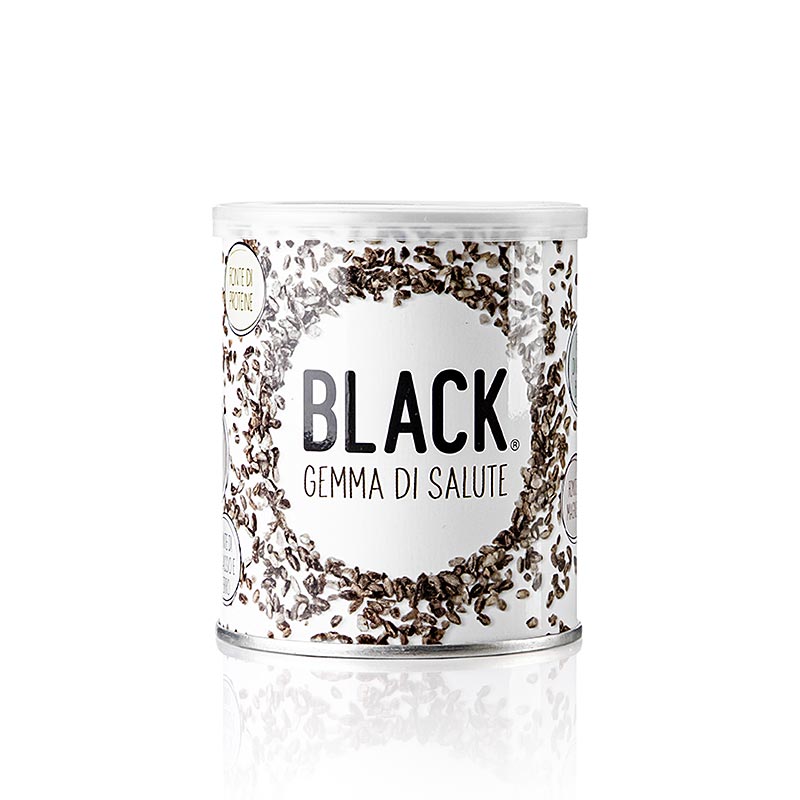 SORT - sort risknop (froe), Gemma di Salute (Rondolino) - 150 g - kan SORT - sort risknop (froe), Gemma di Salute (Rondolino) - 150 g - kan