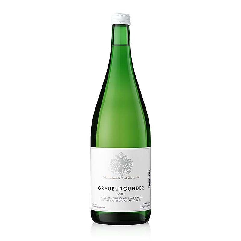 2023 Pinot Gris, wytrawne, 12,5% obj., Franz Keller - 1 l - Butelka 2023 Pinot Gris, wytrawne, 12,5% obj., Franz Keller - 1 l - Butelka