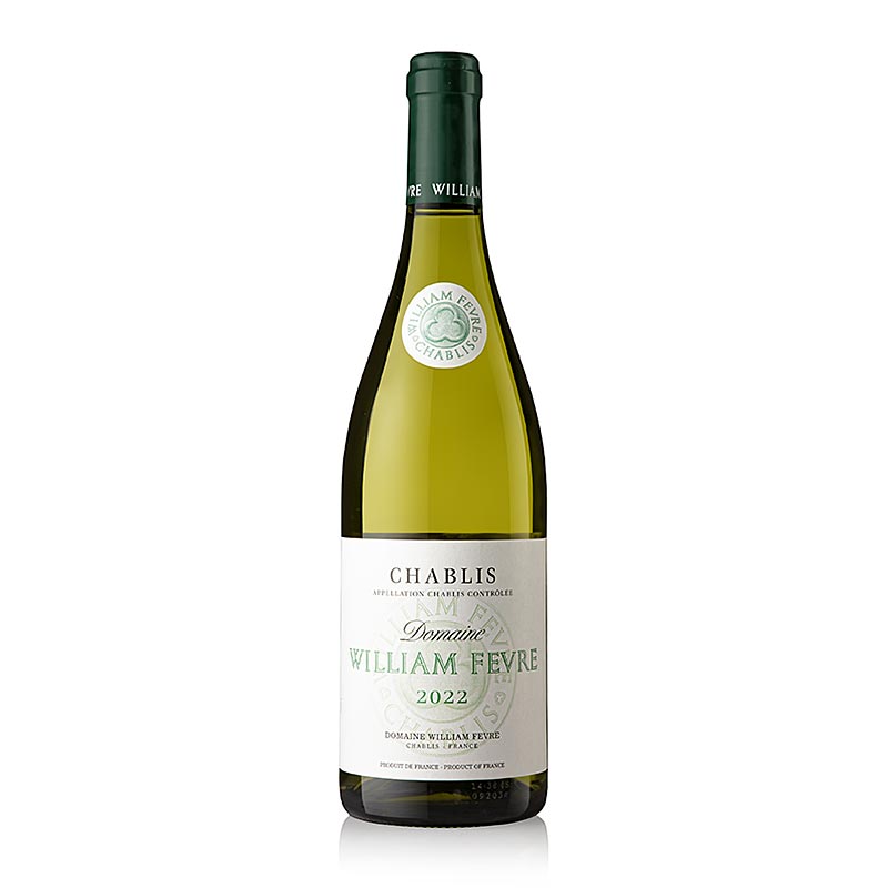 Chablis 2022, wytrawne, 12,5% obj., William Fevre - 750 ml - Butelka Chablis 2022, wytrawne, 12,5% obj., William Fevre - 750 ml - Butelka
