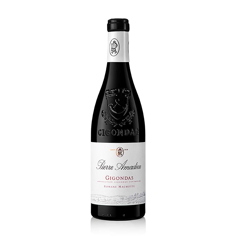 2022 Gigondas Romane-Machotte, Cuvee, 15 tilavuusprosenttia, Pierre Amadieu - 750 ml - Pullo 2022 Gigondas Romane-Machotte, Cuvee, 15 tilavuusprosenttia, Pierre Amadieu - 750 ml - Pullo