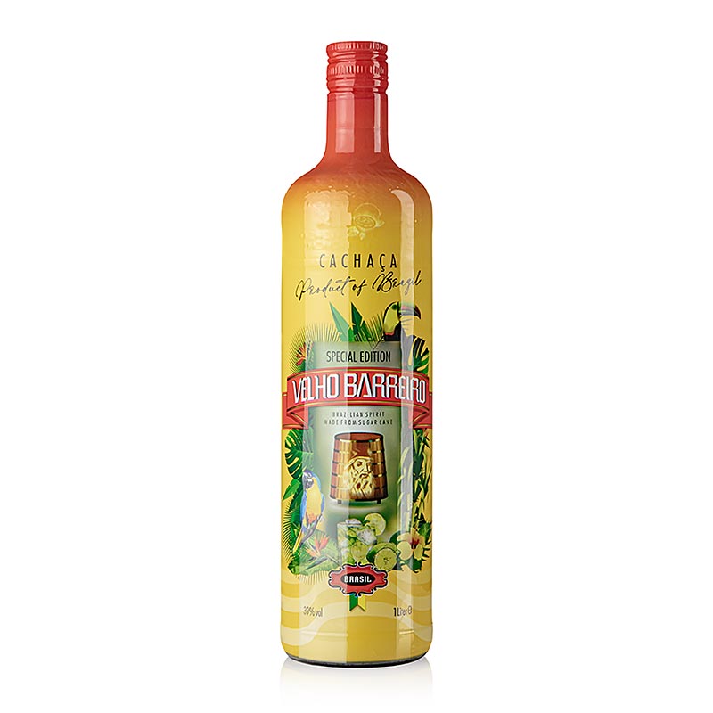 Velho Barreira Cachaca, Brazil. Pije kallami sheqeri, 39% vol. - 1 liter - Pjese