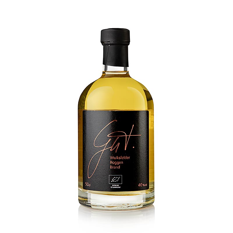 DOBRO. Wulksfelder razena rakija Gutskuche, 40% vol., ORGANSKI - 500 ml - Boca