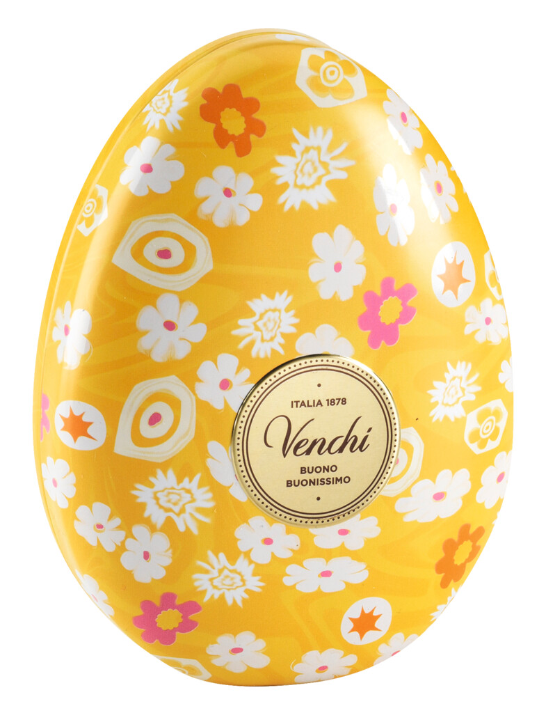 Telur Paskah Logam Tin, Coklat Campuran Telur Paskah, Tin, Venchi - 77g - boleh