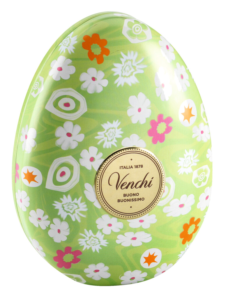 Easter Egg Metal Tin, Chocolate Mix Easter Egg, Tin, Venchi - 77g - Can