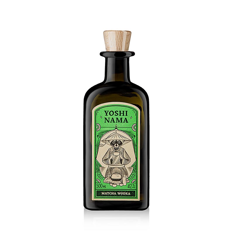 Vodka Yoshi Nama Matcha, 42 % obj., Nemecko - 500 ml - Flasa Vodka Yoshi Nama Matcha, 42 % obj., Nemecko - 500 ml - Flasa