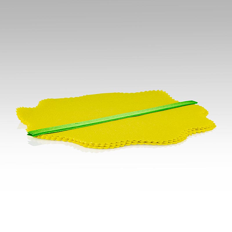 The Original Lemon Wraps - toalha de servir limao, amarela, com gravata verde - 12 pecas - bolsa The Original Lemon Wraps - toalha de servir limao, amarela, com gravata verde - 12 pecas - bolsa