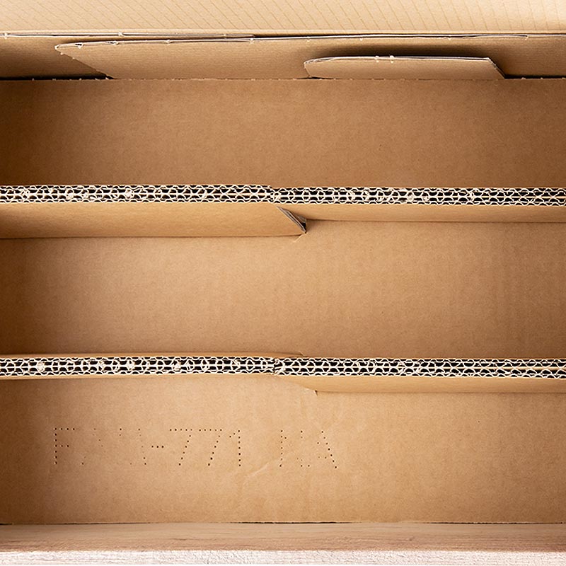 Boros diszdoboz, Fa, 6 db 0,75 l-es palackhoz - 1 db - sok