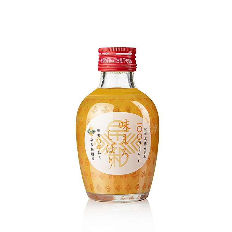 Mikan Juice, 100% succo di frutta Satsuma/Mandarino - 180 ml - Bottiglia