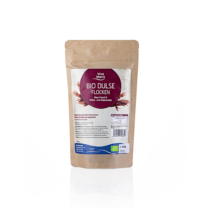 Algues Dulse, Flocons, Viva Maris, BIO - 100 g - sac
