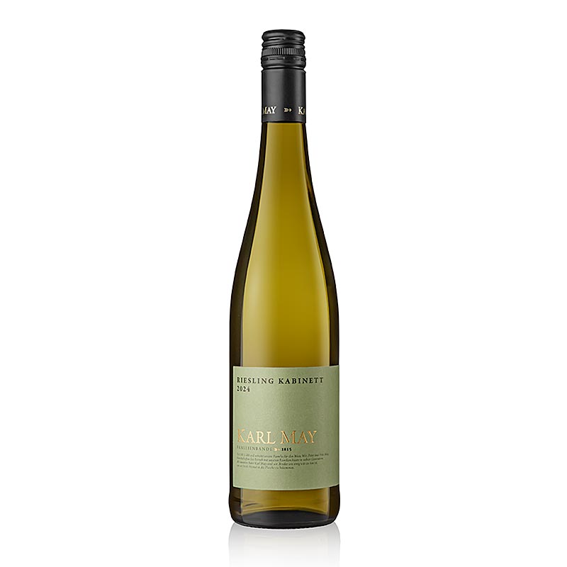 2024er Riesling Kabinett, süß, 9,5 % vol., Karl May, BIO - 750 ml - Flasche 2024er Riesling Kabinett, süß, 9,5 % vol., Karl May, BIO - 750 ml - Flasche