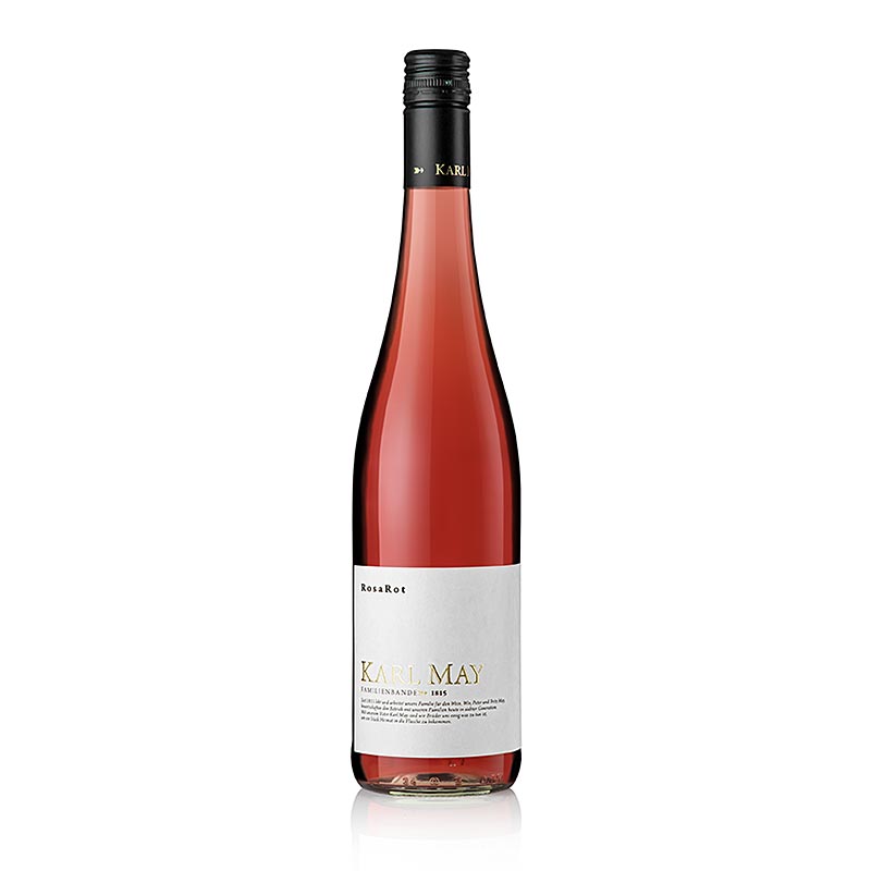 2023 Rosarot, Rose Cuvee, suche, 11 % obj., Karl May, BIO - 750 ml - Lahev 2023 Rosarot, Rose Cuvee, suche, 11 % obj., Karl May, BIO - 750 ml - Lahev