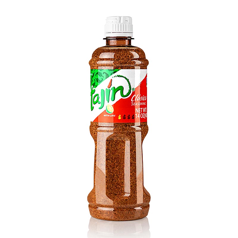 Tajin classico - bubuk cabai dengan garam dan jeruk nipis, dari Meksiko - 400 gram - botol PE Tajin classico - bubuk cabai dengan garam dan jeruk nipis, dari Meksiko - 400 gram - botol PE