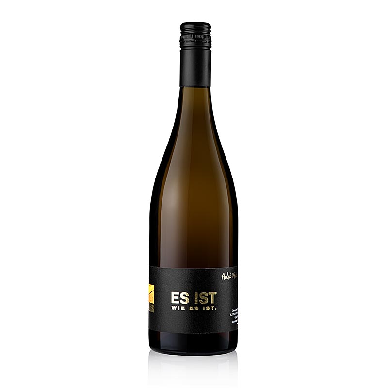 2019er Es Ist Wie Es Ist, kering, 13.5% vol., Andre Macinga dan Horst Sauer - 750 ml - Botol 2019er Es Ist Wie Es Ist, kering, 13.5% vol., Andre Macinga dan Horst Sauer - 750 ml - Botol