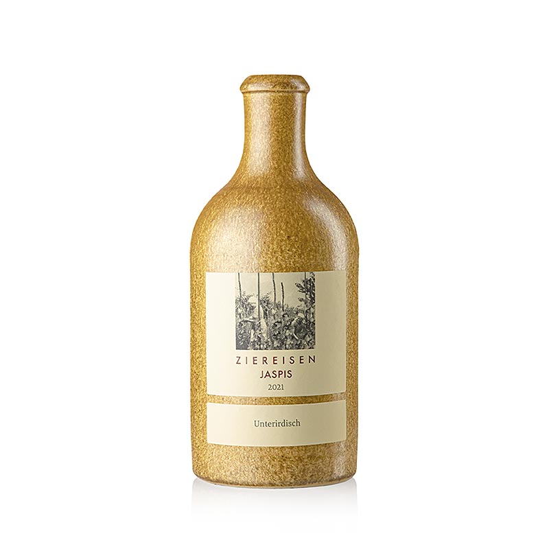 2021 Jaspis Unterirdisch Gutedel Amphora, suchy, 9,5 % obj., Ziereisen - 500 ml - Lahev 2021 Jaspis Unterirdisch Gutedel Amphora, suchy, 9,5 % obj., Ziereisen - 500 ml - Lahev